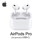 Black AirPods Pro 2 – Active Noise Cancellation (ANC)