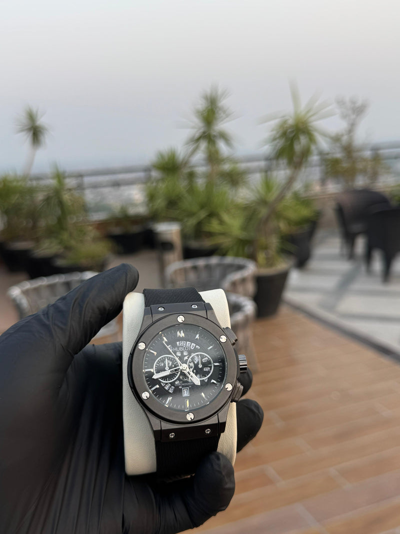 Hublot Big Bang Chronograph Black Ceramic Watch